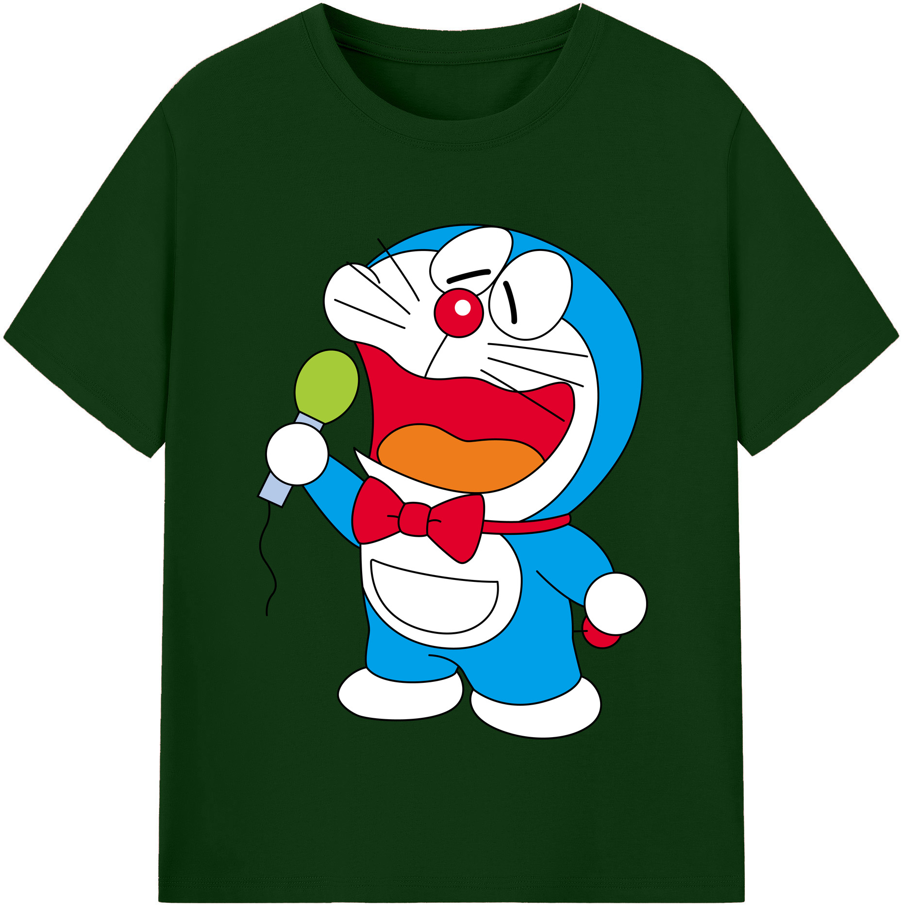 （画像用） ドラえもん Doraemon 綿100％半袖Tシャツ（フロントプリント）